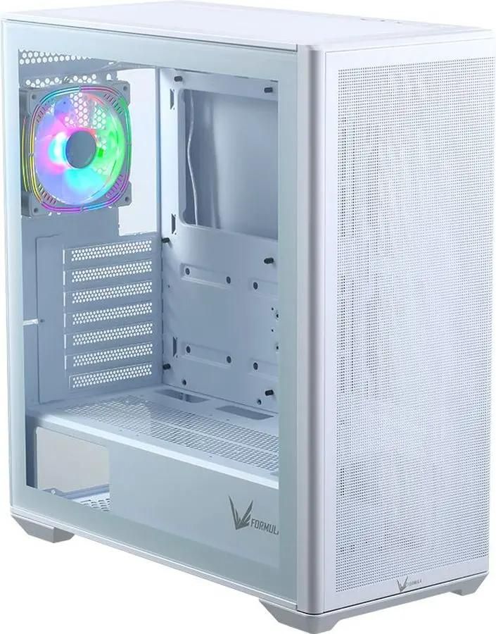 Корпус ATX Formula Air Power G5 Plus, Midi-Tower, без БП,  белый [air power g5 plus w]